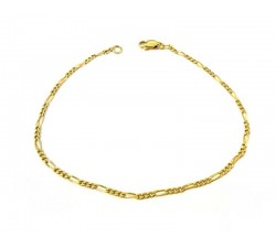 BRACCIALE UNISEX CATENA IN ORO GIALLO 18 KT