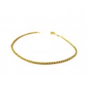 BRACCIALE UNISEX IN ORO GIALLO 18 KT MAGLIA POP CORN