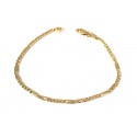 BRACCIALE UOMO CATENA ORO GIALLO 18 KT