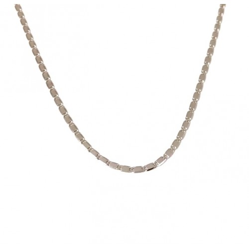 COLLANA ORO BIANCO 18 KT