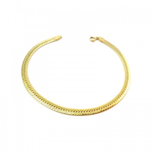 BRACCIALE UNISEX IN ORO GIALLO 18 KT 