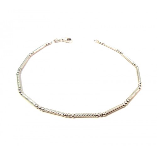 bracciale uomo oro bianco