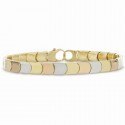 BRACCIALE DONNA RIGIDO IN ORO BIANCO 18 KT