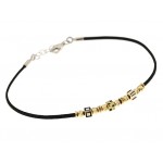 BRACCIALE UOMO CON BANDIERE NAUTICHE IN ORO GIALLO 18 KT