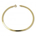 BRACCIALE PIATTINA IN ORO GIALLO 18 KT