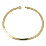 BRACCIALE PIATTINA IN ORO GIALLO 18 KT