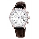 OROLOGIO CHRONO PAUL PICOT GENTLEMAN TACHYMETER BIANCO 2127S