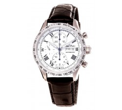 OROLOGIO CHRONO PAUL PICOT GENTLEMAN TACHYMETER BIANCO 2127S