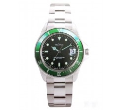 OROLOGIO PAUL PICOT UOMO PAUL MARINER 4001BK QUADRANTE NERO GHIERA VERDE