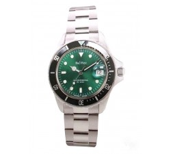 OROLOGIO PAUL PICOT UOMO PAUL MARINER 4001BK VERDE GHIERA NERA