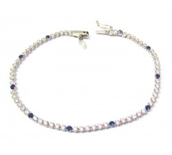 bracciale tennis oro bianco