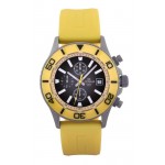 OROLOGIO LORENZ CRONOGRAFO TITANIO SUPERSUB 300 METRI 030238DD GIALLO