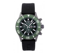 OROLOGIO LORENZ CRONOGRAFO TITANIO SUPERSUB 300 METRI 030238CC VERDE