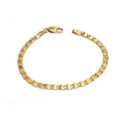 BRACCIALE UNISEX ORO GIALLO 18 KT MODELLO SCATOLATO