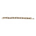 BRACCIALE CATENA ROLO' DONNA ORO GIALLO 18 KT