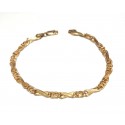 BRACCIALE CATENA UOMO ORO GIALLO 18 KT