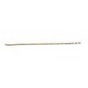 BRACCIALE UOMO CATENA PERNICE GIALLO 18 KT