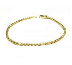 BRACCIALE UOMO CATENA ROLO'IN ORO GIALLO 18 KT