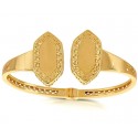 BRACCIALE RIGIDO DA DONNA TRAFORATO IN ORO GIALLO 18 KT