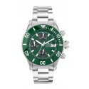 OROLOGIO LORENZ CRONO HYDRO SUB AUTOMATICO 090012CC VERDE