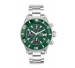 OROLOGIO LORENZ CRONO HYDRO SUB AUTOMATICO 090012CC VERDE