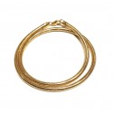 BRACCIALE DOPPIO GIRO ORO GIALLO 18 KT