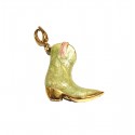 CIONDOLO DA DONNA CHARM STIVALE IN ORO GIALLO 18 KT