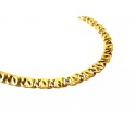 COLLANA CATENA UOMO IN ORO GIALLO 18 KT