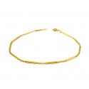 BRACCIALE UOMO IN ORO GIALLO 18 KT CON SFERE PALLINE