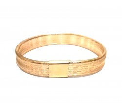 BRACCIALE DA DONNA IN ORO GIALLO 18 KT ELASTICIZZATO