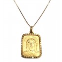 COLLANA GESU'CRISTO IN ORO GIALLO 18 KT