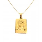 COLLANA CON GESU'CRISTO IN ORO GIALLO 18 KT