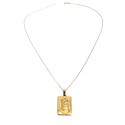 COLLANA CON GESU'CRISTO IN ORO GIALLO 18 KT