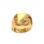 ANELLO SERPENTE DA UOMO IN ORO GIALLO 18 KT