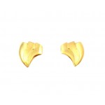ORECCHINI SCUDO IN ORO GIALLO 18 KT
