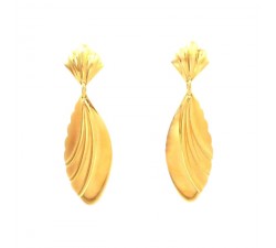 ORECCHINI PENDENTI IN ORO GIALLO 18 KT 