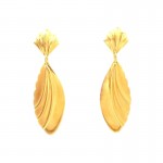 ORECCHINI PENDENTI IN ORO GIALLO 18 KT