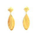 ORECCHINI PENDENTI IN ORO GIALLO 18 KT 