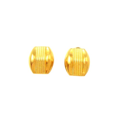 ORECCHINI IN ORO GIALLO 18 KT CON CHIUSURA A CLIPS