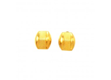 ORECCHINI IN ORO GIALLO 18 KT CON CHIUSURA A CLIPS