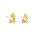 ORECCHINI IN ORO GIALLO 18 KT CON CHIUSURA A CLIPS