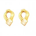 ORECCHINI IN ORO GIALLO 18 KT CON ZIRCONI