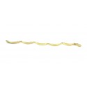 BRACCIALE UOMO IN ORO GIALLO 18 KT MODELLO PIASTRE