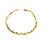 BRACCIALE CATENA IN ORO GIALLO 18 KT 
