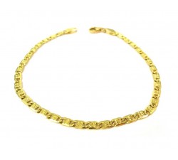 BRACCIALE CATENA IN ORO GIALLO 18 KT