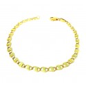 BRACCIALE CATENA IN ORO GIALLO 18 KT 