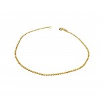 BRACCIALE UNISEX IN ORO GIALLO 18 KT CON PALLINE