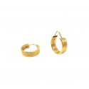 ORECCHINI CERCHI IN ORO GIALLO 18 KT 