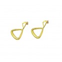 ORECCHINI PENDENTI IN ORO GIALLO 18 KT 