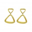 ORECCHINI PENDENTI IN ORO GIALLO 18 KT 
